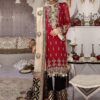 Anaya Red Chiffon Collection Master Replica - Pehnawa Boutique