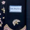 Afrozeh Black Chiffon Dress Master Replica - Image 4