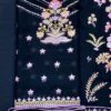Afrozeh Black Chiffon Dress Master Replica - Image 3