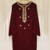 Agha Noor Maroon Velvet Master Replica