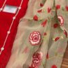 Agha Noor Red Suit Organza Master Replica - Image 4