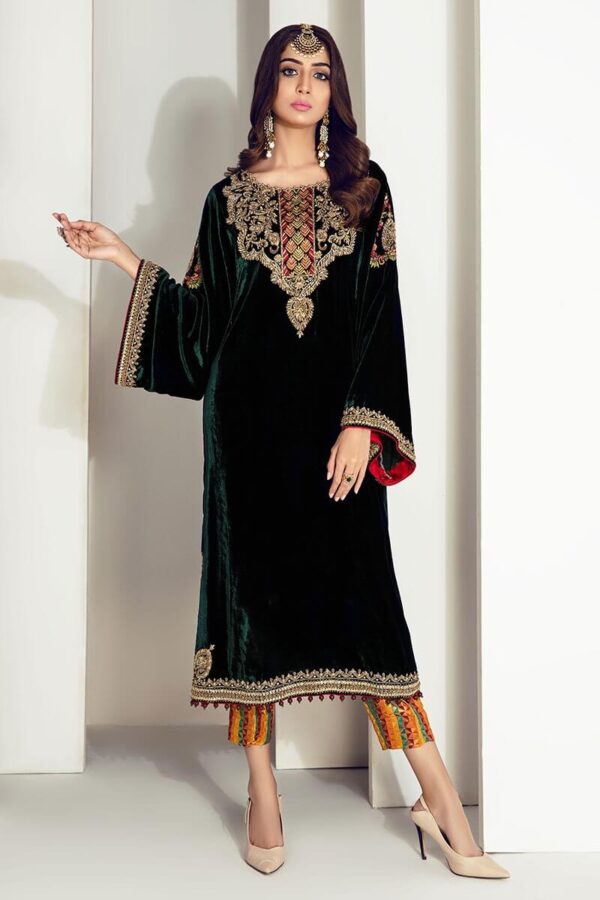 Aisha Imran Velvet Collection Master Replica - Pehnawa Boutique