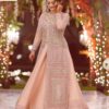 Designer Pastel Organza Wedding Dress Replica