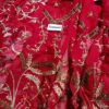 Designer Red Chiffon Collection Master Replica - Pehnawa Boutique