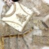 Designer White Net Bridal Frock Master Replica - Image 2