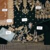 Emaan Adeel Green Velvet Dress Master Replica - Image 2