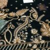 Emaan Adeel Green Velvet Dress Master Replica - Image 5