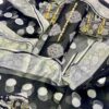Latest Black Cotton Jacquard Collection - Image 2