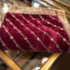Latest Dori Embroidered Velvet Shawl Collection - Image 6