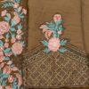 Ramsha Brown Collection Chiffon Master Replica - Image 3
