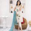 Khuda Baksh Organza Dress Master Replica