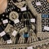 Afrozeh Black Net Frock Master Replica - Image 2