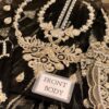 Afrozeh Black Net Frock Master Replica - Image 4
