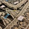 Afrozeh Black Net Frock Master Replica - Image 5
