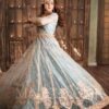 Designer Bridal Frock Net Master Replica