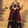 Zainab Chottani Black Wedding Dress Replica - Pehnawa Boutique