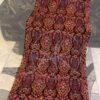 Heavy Embroidered Multi Color Velvet Shawl - Image 2