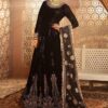 Maria B Black Velvet Maxi Master Replica