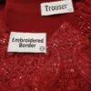 Kanwal Malik Red Collection Net Master Replica - Image 3