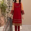 Maria B Red Organza Dress Replica