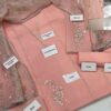 Agha Noor Pink Organza Dress Master Replica - Image 3