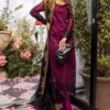 Azure Embroidered Chiffon Dress Replica