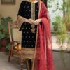 Emaan Adeel Black Velvet Master Replica