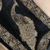 Designer Peacock Velvet Shawl