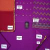Maria B Purple Organza Collection Replica - Image 2
