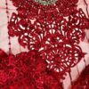 Maria B Ruby Red Net Collection Master Replica - Image 3