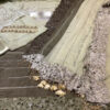 Maria B Embroidered Chiffon Saree Replica - Image 3