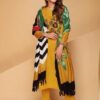 Nishat Yellow Lawn Master Replica