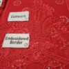 Mushq Embroidered Red Lawn Replica - Image 8