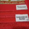 Mushq Embroidered Red Lawn Replica - Image 9