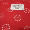 Mushq Embroidered Red Lawn Replica - Image 3