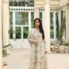 Sana Safinaz White Chiffon Replica