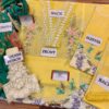 Maria B MPT-1305-A Yellow Lawn Replica - Image 2