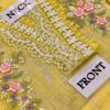 Maria B MPT-1305-A Yellow Lawn Replica - Image 3