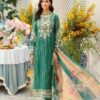 Noor by Saadia Green Lawn Replica