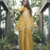 Zainab Chottani Yellow Lawn Replica