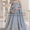 Maria B Ice Blue MC-041 Net Replica