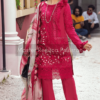 Mushq Pink Embroidered Collection Replica