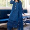 Azure Cerulean Chiffon Replica