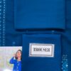 Azure Cerulean Chiffon Replica