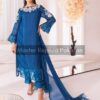 Azure Mystic Jewel Chiffon Replica