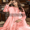 Azure Pink Lawn Dress Replica