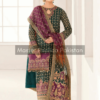 Baroque Multicolor Chiffon Wedding Replica