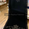 Latest Floral Cut work Velvet Shawl