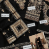 Baroque Black Collection Chiffon Replica