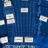 Azure Mystic Jewel Chiffon Replica